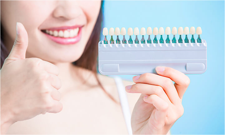 美しいデザインでご希望の白さ・形を実現